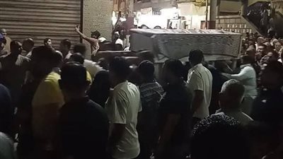 صراخ وذهول أشبه بالجنون، جنازة شعبية مهيبة لضحايا مذبحة نبروه بالدقهلية (صور) 