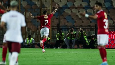الأهلي يتقدم على سيراميكا بهدف تريزيجيه في الشوط الأول بالدوري الممتاز (فيديو)