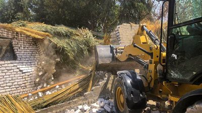 إزالة 1763 تعديًا على أراضي الدولة والزراعة في سوهاج