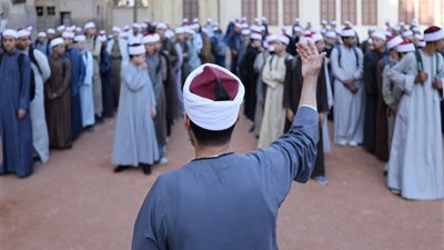 عودة الروح للفصول، 10 صور ترصد أجواء أول أيام الدراسة بالمعاهد الأزهرية