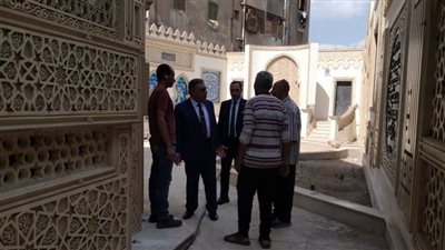محافظ الدقهلية يتفقد أعمال تطوير ضريح الشيخ الشعراوي بميت غمر (صور)