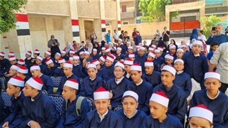 طلاب الأزهر بأول