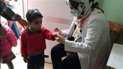 انطلاق الحملة القومية للتطعيم ضد شلل الأطفال في سيناء | صور 