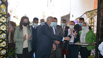 انطلاق حملة التطعيم ضد شلل الأطفال في الجيزة| فيديو وصور 