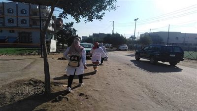 أبطال منسيون.. فرق التطعيم تقطع المسافات وتواجه الطقس السيئ لإنقاذ الأطفال بالشرقية | صور 