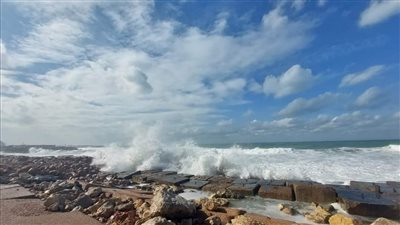 هطول أمطار غزيرة على الإسكندرية | صور 