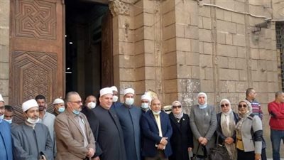 تفاصيل زيارة وفد برلماني لمسجد الخازندارة