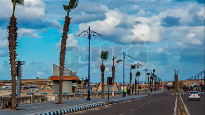 غيوم ورياح وطقس متقلب على مرسى مطروح | فيديو وصور