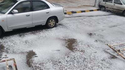 ثلوج وأمطار وغلق الميناء الرئيسي في الإسكندرية | صور 