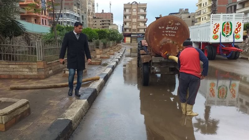 كسح مياه الأمطار