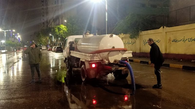 شفط مياه الأمطار
