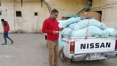 ضبط 25 طن أرز منتهى الصلاحية داخل مؤسسة تعبئة بالصف في الجيزة