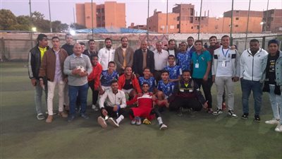 مواجهات قوية بين المنتخبات في بطولة كرة القدم الخماسية للجامعات بالأقصر