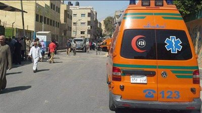 إصابة 6 طلاب في حادث تصادم ببني سويف