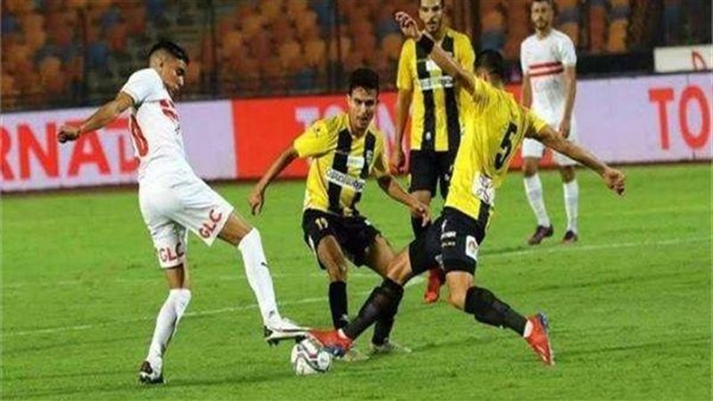 الزمالك ضد المقاولون