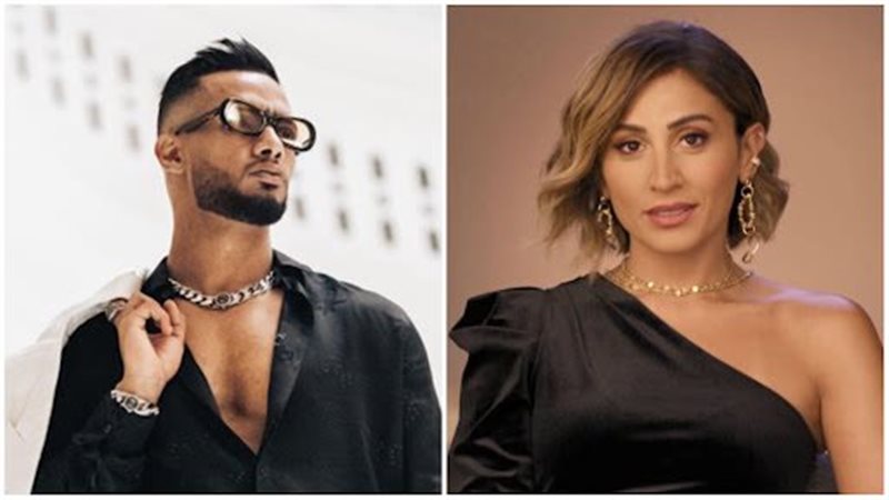 محمد رمضان ودينا
