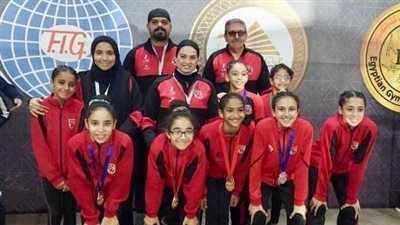 جمباز الأهلي | فرق النادي تحصد 20 ميدالية متنوعة في بطولة الفراعنة الدولية