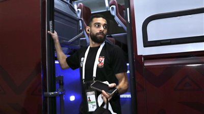  الأهلي يصل ملعب «أحمد بن علي» لخوض المران الختامي استعدادًا للرجاء