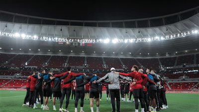 السوبر الأفريقي | الأهلي يبدأ مرانه الختامي قبل مواجهة الرجاء بقراءة الفاتحة