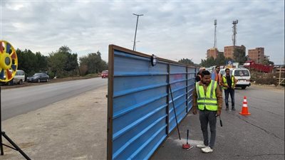 إصابة شخص في حادث تصادم بالطريق الزراعي بطوخ 