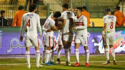 الزمالك يفوز على المقاولون العرب بثنائية في الدوري الممتاز | صور