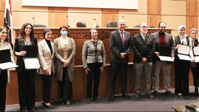 وزيرة البيئة تكرم طالبات الجامعة الألمانية لتطوير قرية الغرقانة بمحمية نبق