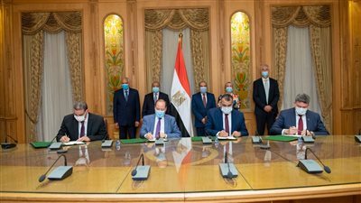 توقيع بروتوكول تعاون رباعي بين الإنتاج الحربي والتنمية المحلية والبيئة