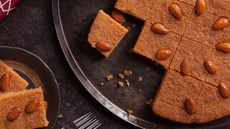 البسبوسة المرملة