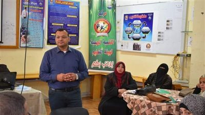 تدريب مسئولي الأنشطة في 75 مدرسة بالفيوم على مشروع صحتهم مستقبلهم