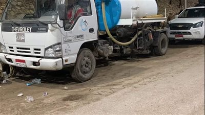 تمركز معدات شركة المياه تحسبا لسقوط الأمطار بالقليوبية | صور 