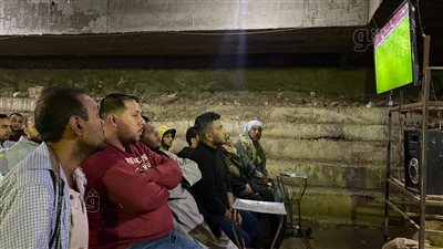 الحزن يسيطر على جماهير الأهلي بسبب انتهاء الشوط الأول بهدف الرجاء |صور