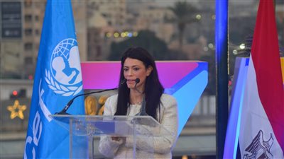 وزيرة التعاون الدولي تشارك في احتفالية مرور 75 عاما على تأسيس «اليونيسيف»
