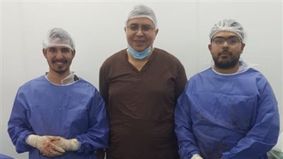 إجراء عملية زرع وريد صناعي لمريض يعاني من الفشل الكلوي في الدقهلية 