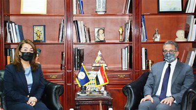 وزير السياحة يستقبل المدير التنفيذي للأمم المتحدة لشئون المخدرات والجريمة