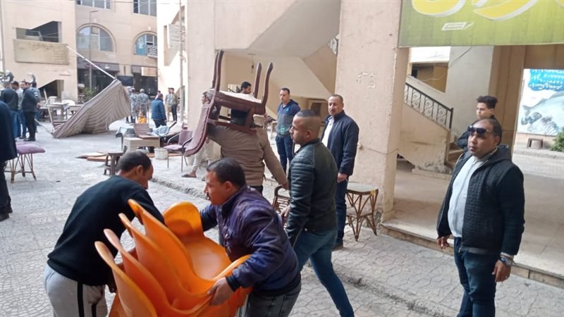 حملة إشغالات بالجيزة