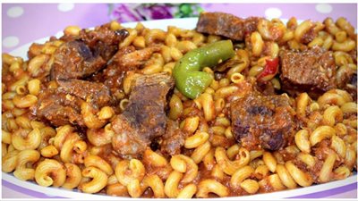 طريقة عمل المبكبكة باللحم بشكل مختلف