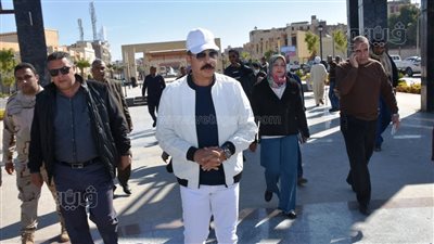  محافظ أسوان يتفقد المرحلة الأولى من مشروع التطوير والتجميل لأسوان| صور