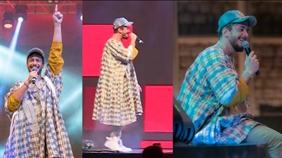 سعد لمجرد يثير الجدل برداء غريب في حفله بدبي.. وساخرون: فستان حوامل | فيديو 