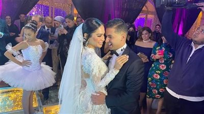 هاني حتحوت يحتفل بزفافه على مصممة الأزياء عالية كُريِّم | فيديو وصور