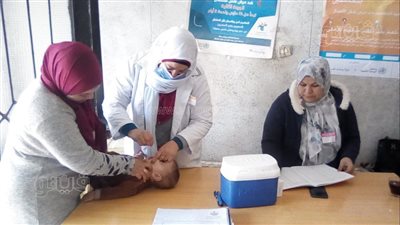 بنسبة تغطية 102 %.. صحة الشرقية تعلن نجاح حملة التطعيم ضد شلل الأطفال