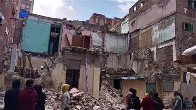 سقوط شرفة عقار بمنطقة الحضرة فى الإسكندرية دون إصابات