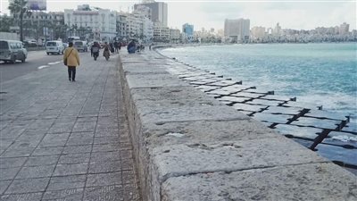 تحسن ملحوظ بالأحوال الجوية في الإسكندرية