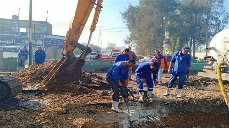هبوط أرضي إثر انفجار