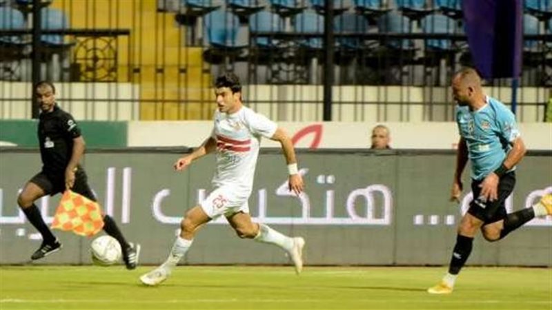 من مباراة الزمالك