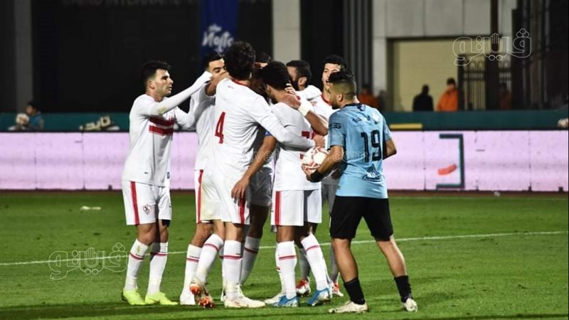 من مباراة الزمالك