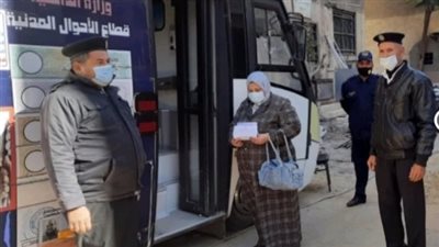 سجلات مدنية متنقلة لاستخراج وتجديد بطاقات الرقم القومي للمواطنين