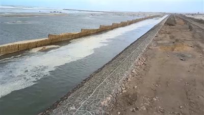 الري تطلق مشروعًا لحماية 69 كيلو متر من الأراضي المنخفضة بالسواحل الشمالية من ارتفاع مياه البحر