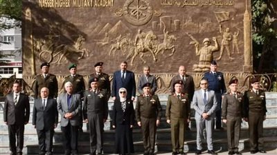 أكاديمية ناصر العسكرية العليا تستضيف رئيس الهيئة القومية لجودة التعليم
