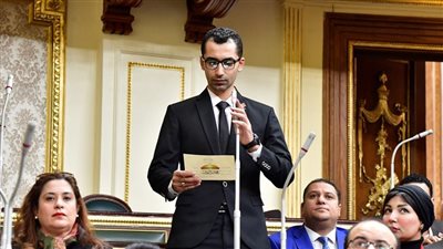 محمد طارق السيد يؤدي اليمين الدستورية خلفا للنائب الراحل أحمد زيدان