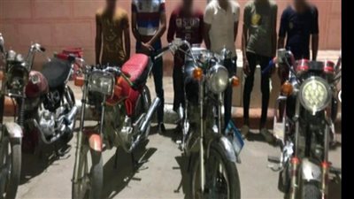 حبس تشكيل عصابي لسرقة الموتوسيكلات في الدقهلية